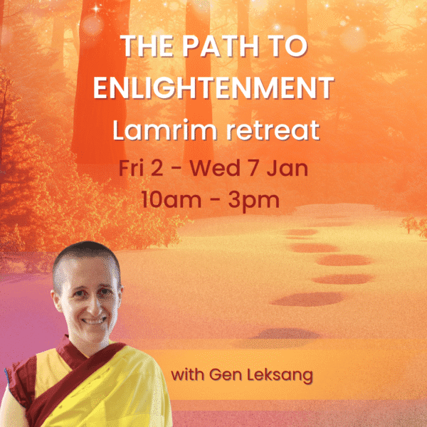 The path to enlightenment lamrim retreat