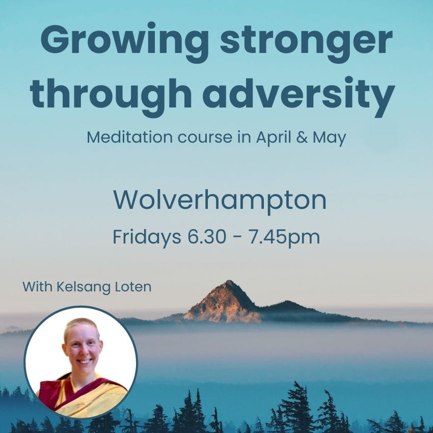 April & May Meditation course: Wolverhampton