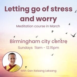 March Meditation course: Birmingham City Centre - Sundays