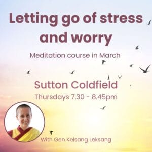March Meditation course: Sutton Coldfield