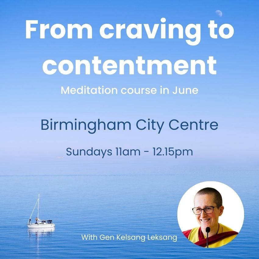 June Meditation course: Birmingham City Centre - Sundays