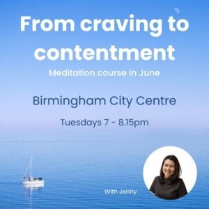 June Meditation course: Birmingham City Centre - Tuesday evening