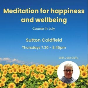 July Meditation course: Sutton Coldfield