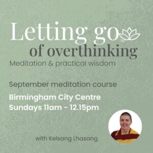 September Meditation course: Birmingham City Centre - Sundays