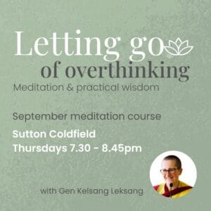 September Meditation course: Sutton Coldfield
