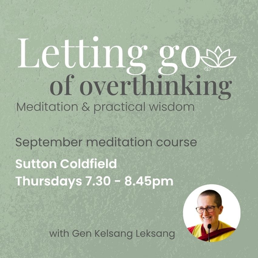 September Meditation course: Sutton Coldfield