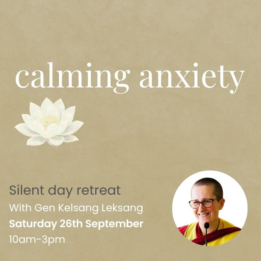 Silent Retreat Day - Calming Anxiety