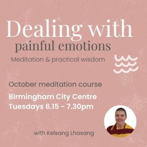 October Meditation course: Birmingham City Centre - Tuesday evening