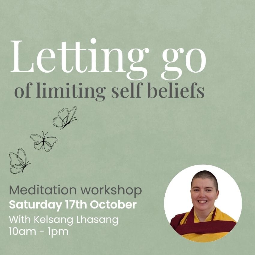 Letting go of limiting self beliefs