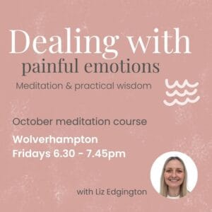 October Meditation course: Wolverhampton