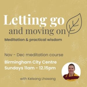 Nov - Dec Meditation course: Birmingham City Centre - Sundays