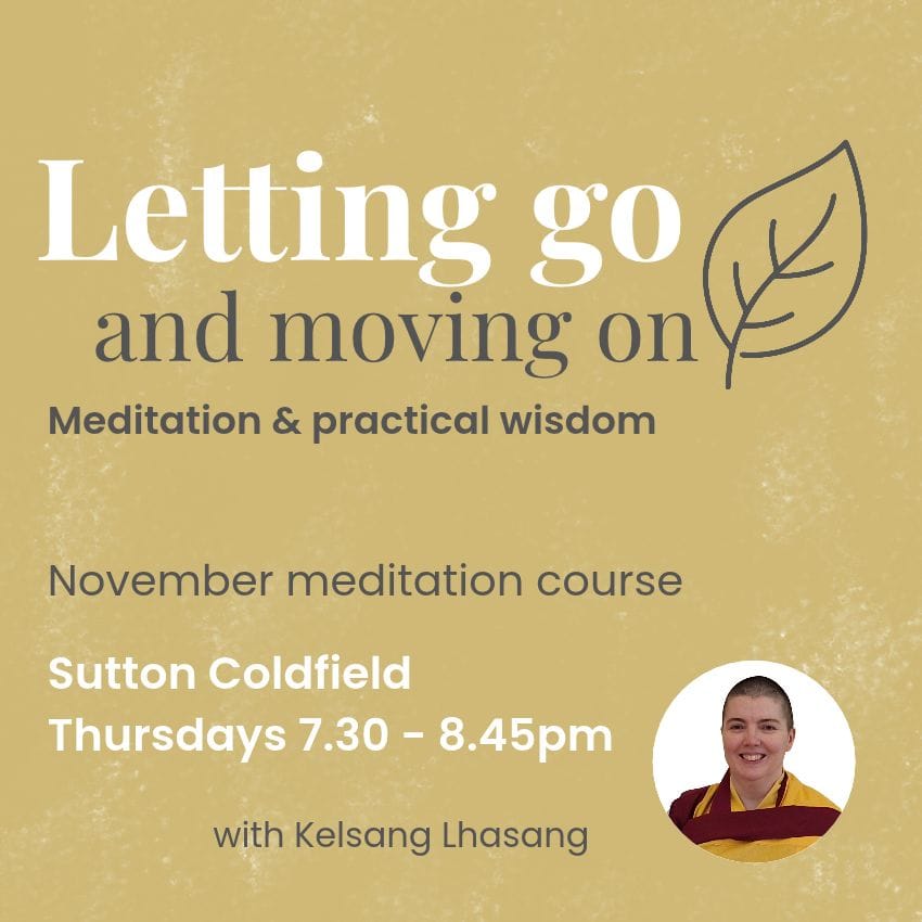 Nov - Dec Meditation course: Sutton Coldfield