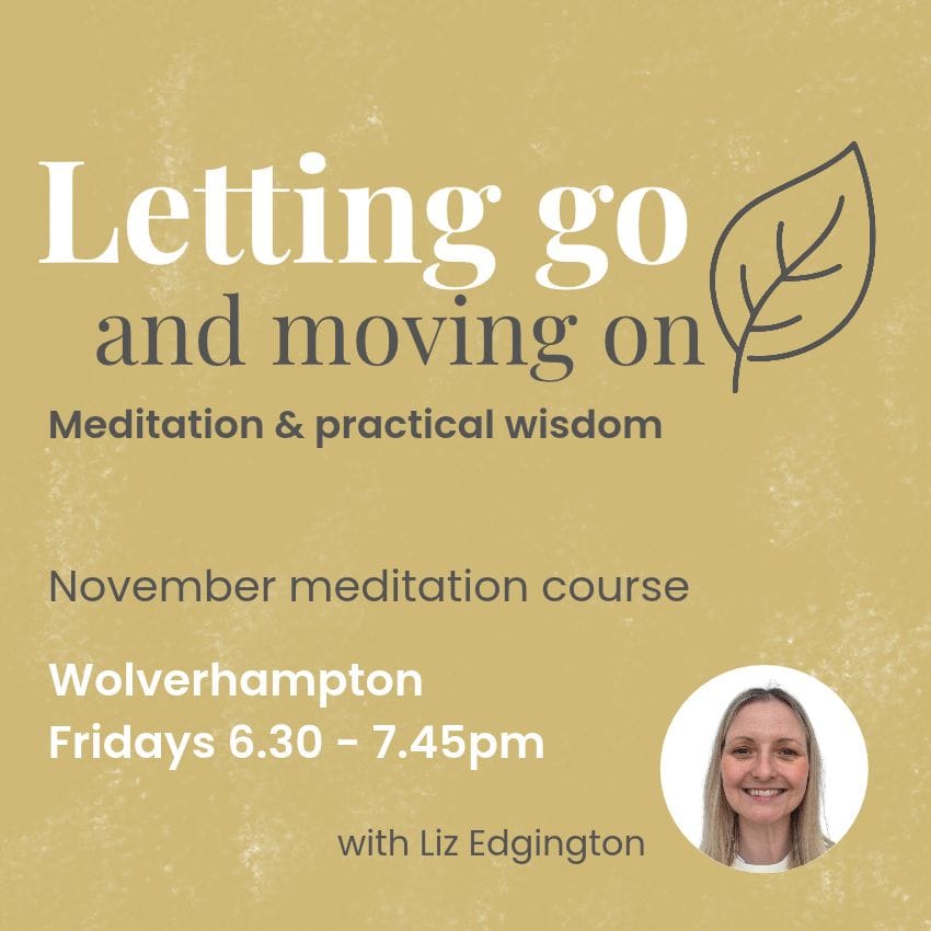 Nov - Dec Meditation course: Wolverhampton
